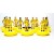 Subbuteo Andrew Table Soccer Sampdoria 2015-16 away on Classic Hasbro Bases